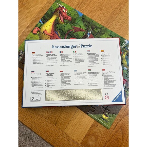 Ravensburger Mike The Knight Forest Friends 60 piece jigsaw puzzle complete - Picture 4 of 6